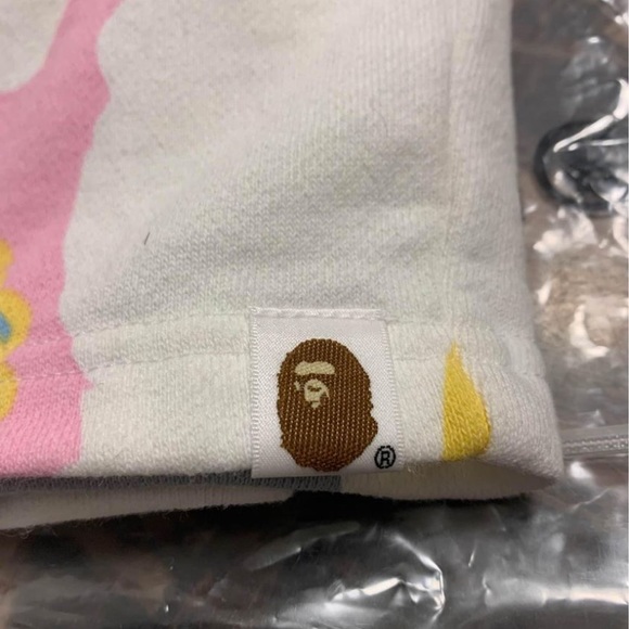 BAPE DEF CAMO WIDE SWEAT SHORTS MENS - Picture 4 of 5